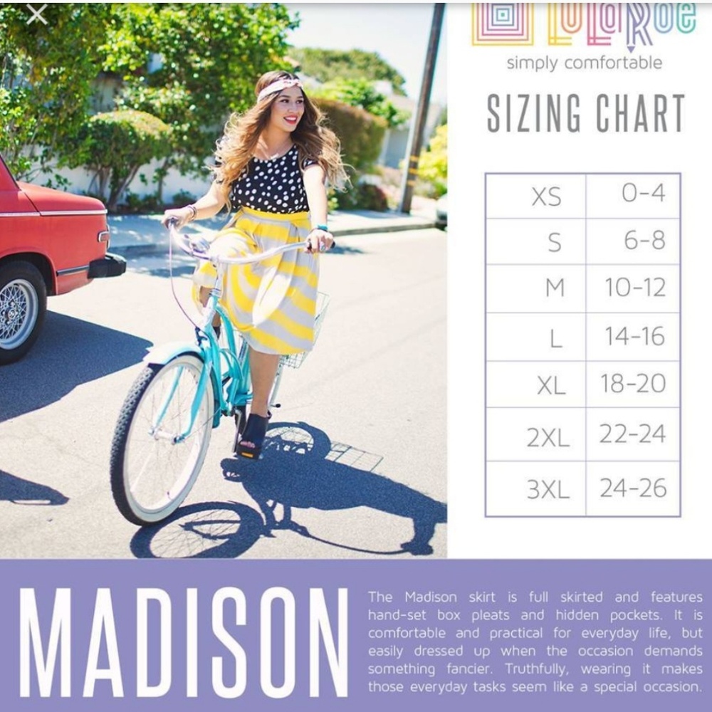 LuLaRoe Madison - Picture 4 of 4